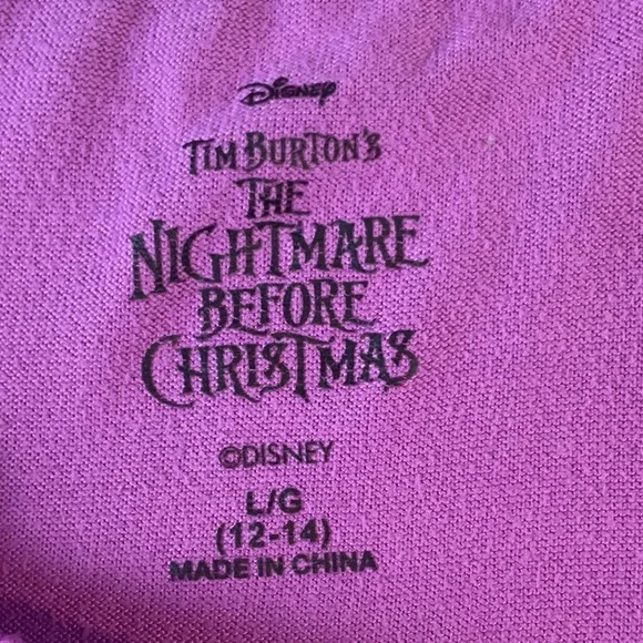 Disney Women's Large The Nightmare Before Christmas Sleepwear Top –‎ Cozy - Picture 5 of 8